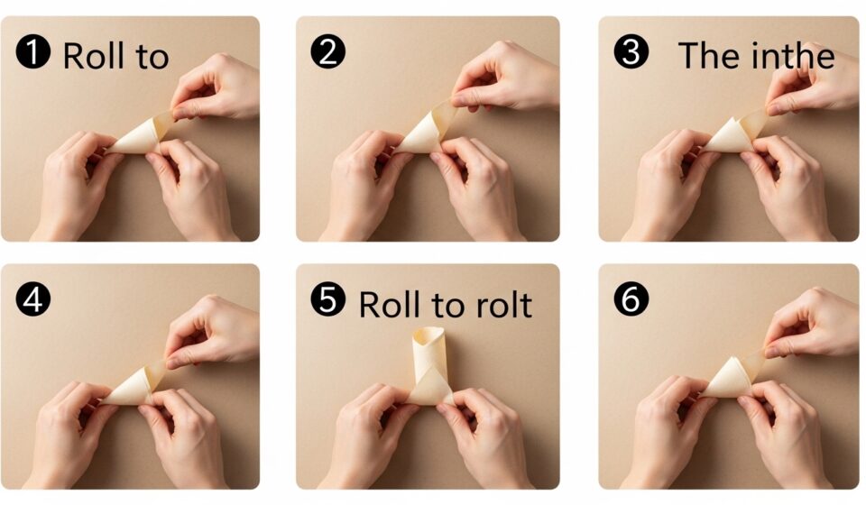 How To Roll A Cone