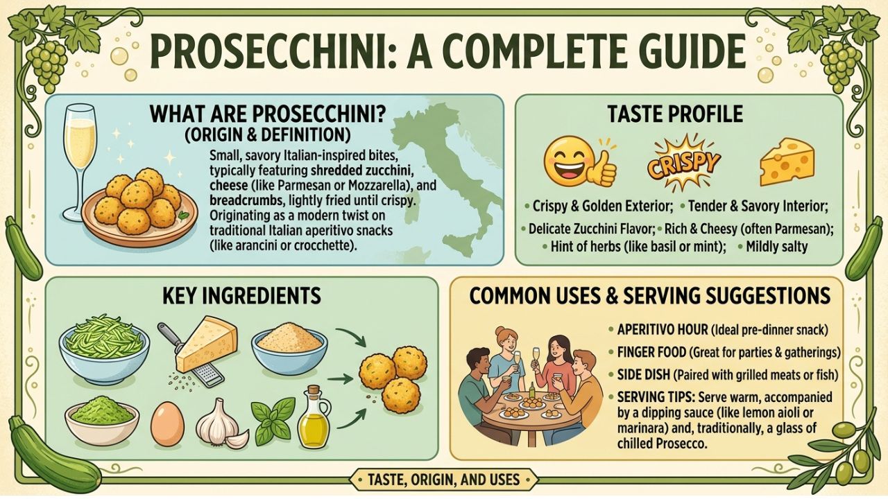 Prosecchini: A Complete Guide to Prosecchini, Taste, Origin, and Uses