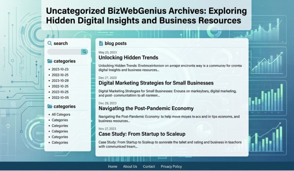 Uncategorized BizWebGenius Archives