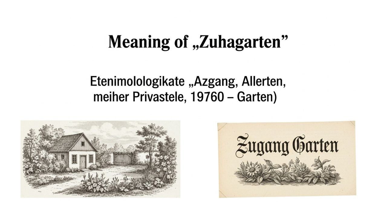 Zuhagarten: Meaning, Concept, and Modern Interpretation
