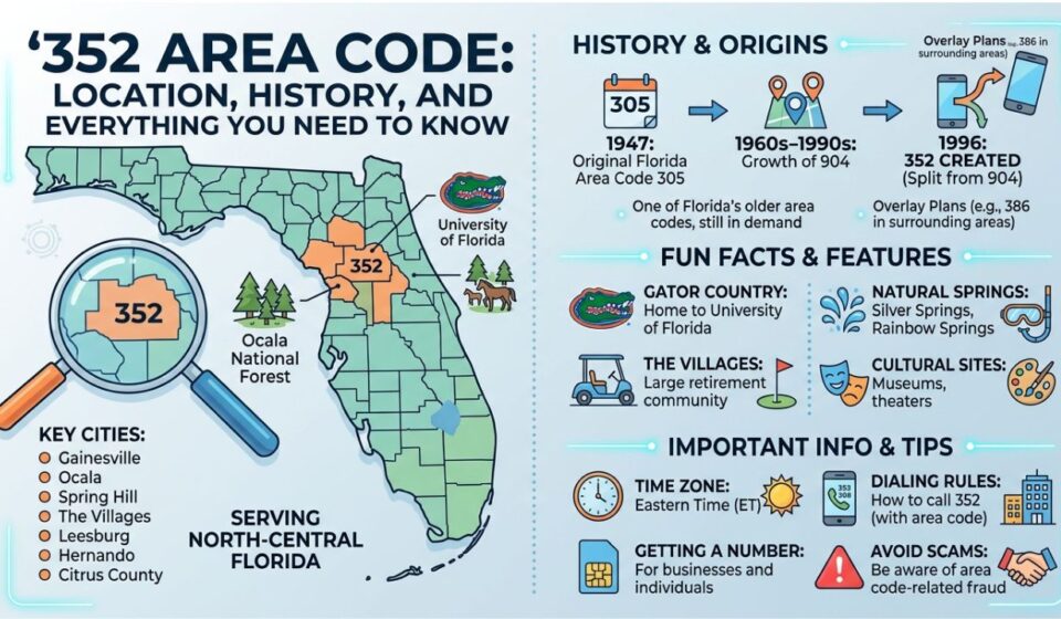 352 Area Code