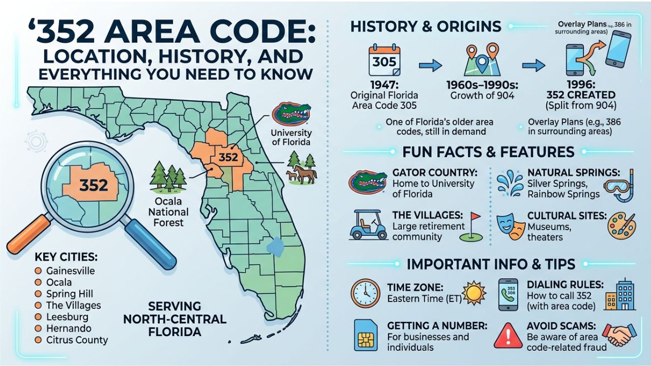 352 Area Code: Location, History, and Everything You Need to Know