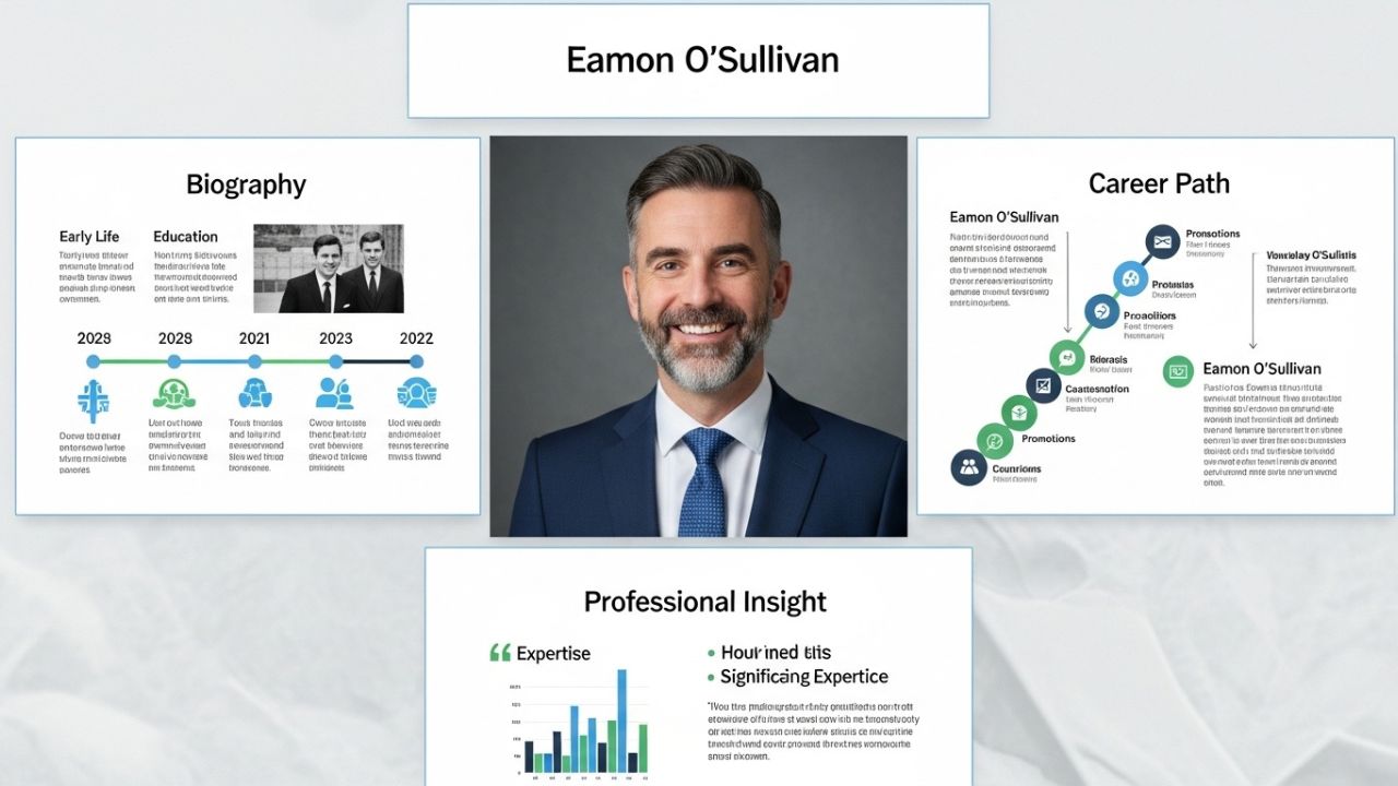 Eamon O’Sullivan: Biography, Career Path, and Professional Insight into Eamon O’Sullivan