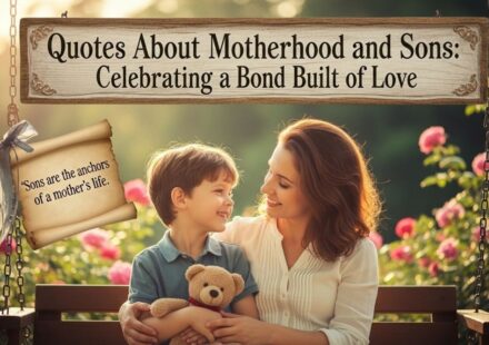Quotes About Motherhood and Sons
