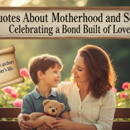 Quotes About Motherhood and Sons