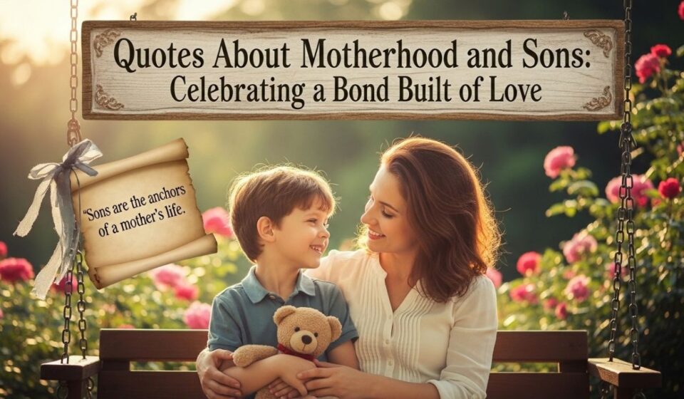 Quotes About Motherhood and Sons