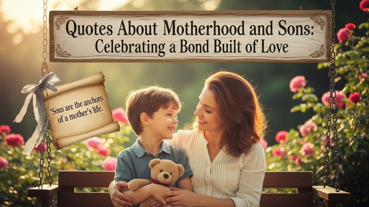 Quotes About Motherhood and Sons: Celebrating a Bond Built on Love