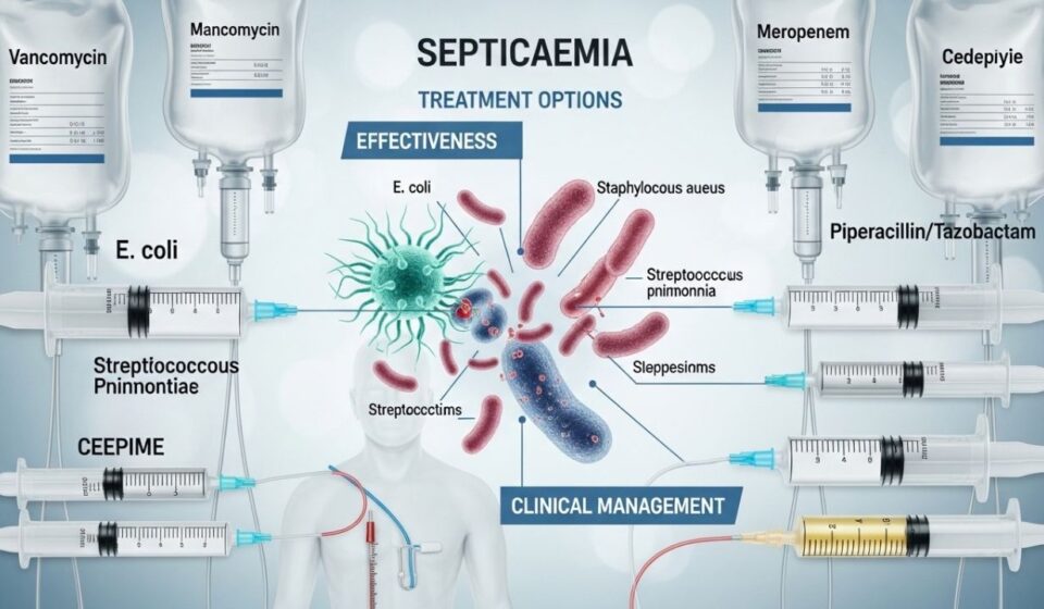 Antibiotics for Septicaemia